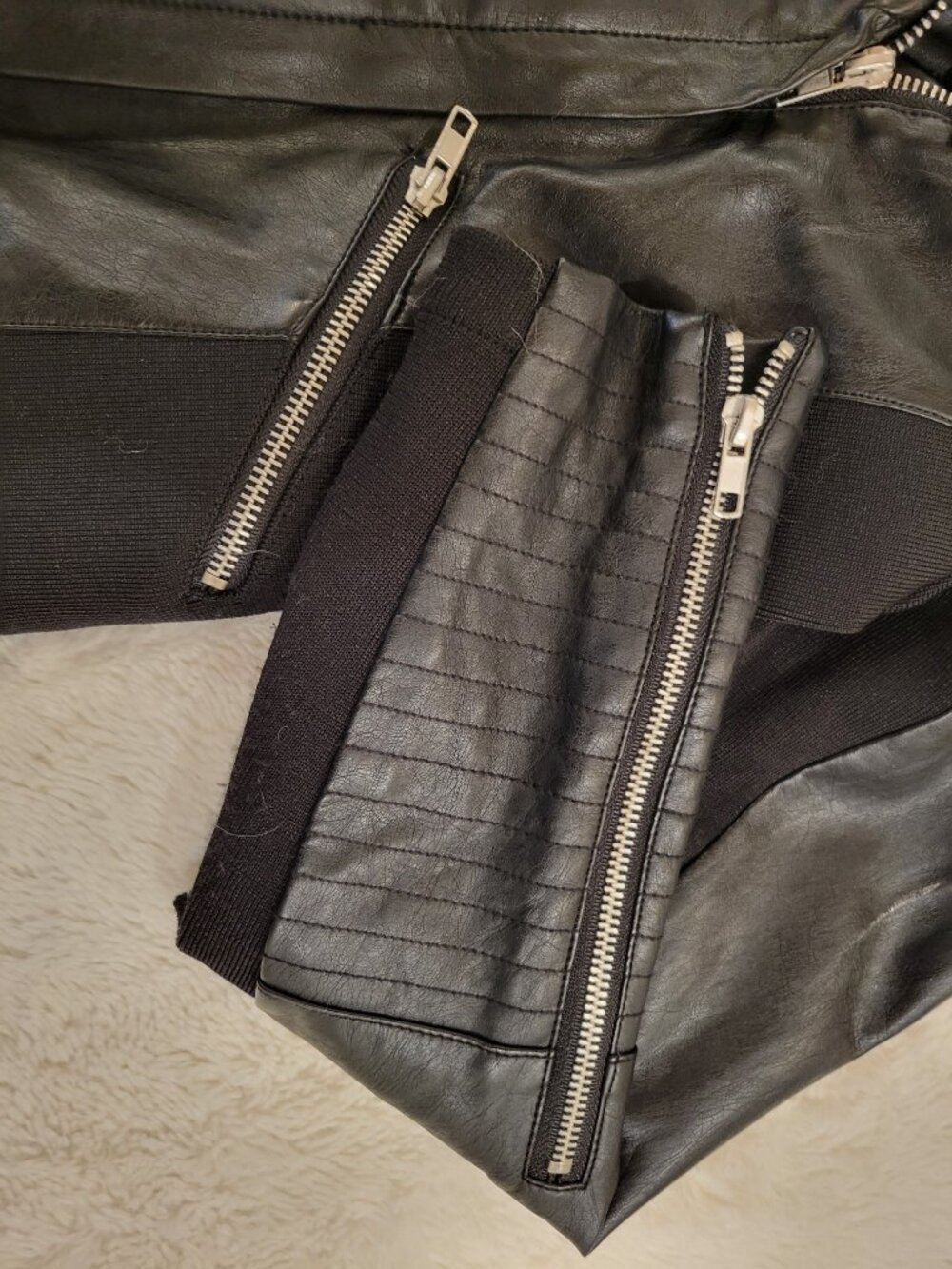 Biker Style Jacket - Picture 4 of 7